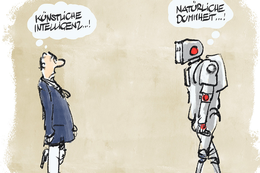 Lachen im Keller 